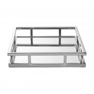 CRUZAR SILVER SQUARE TRAY