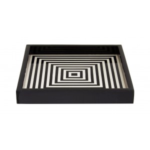 DONATO SQUARE STRIPE TRAY