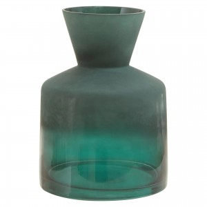 BALIA LARGE GREEN GLASS VASE